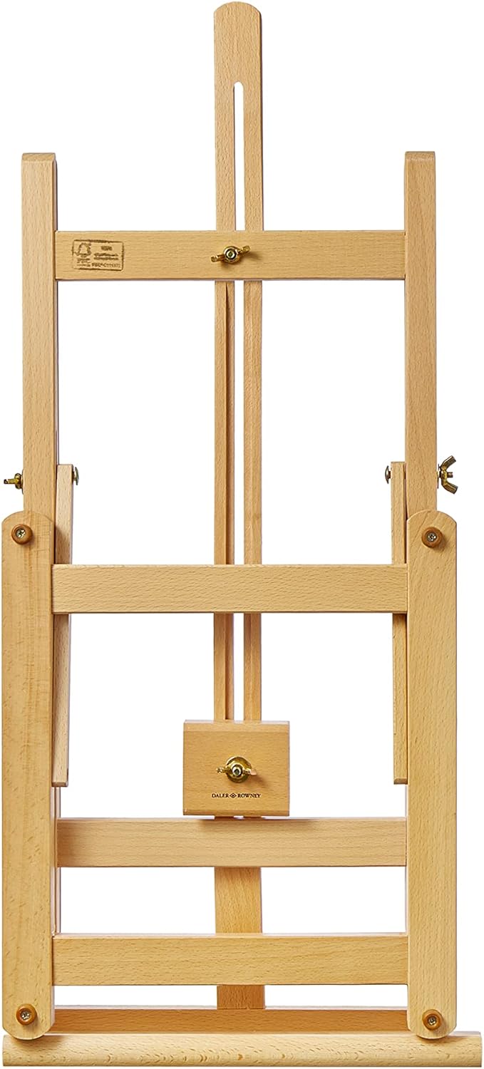 Daler Rowney Tischstaffelei, Holz, beige, Table Easel (ELM) Tischstaffelei (ELM), Tischstaffelei (EL
