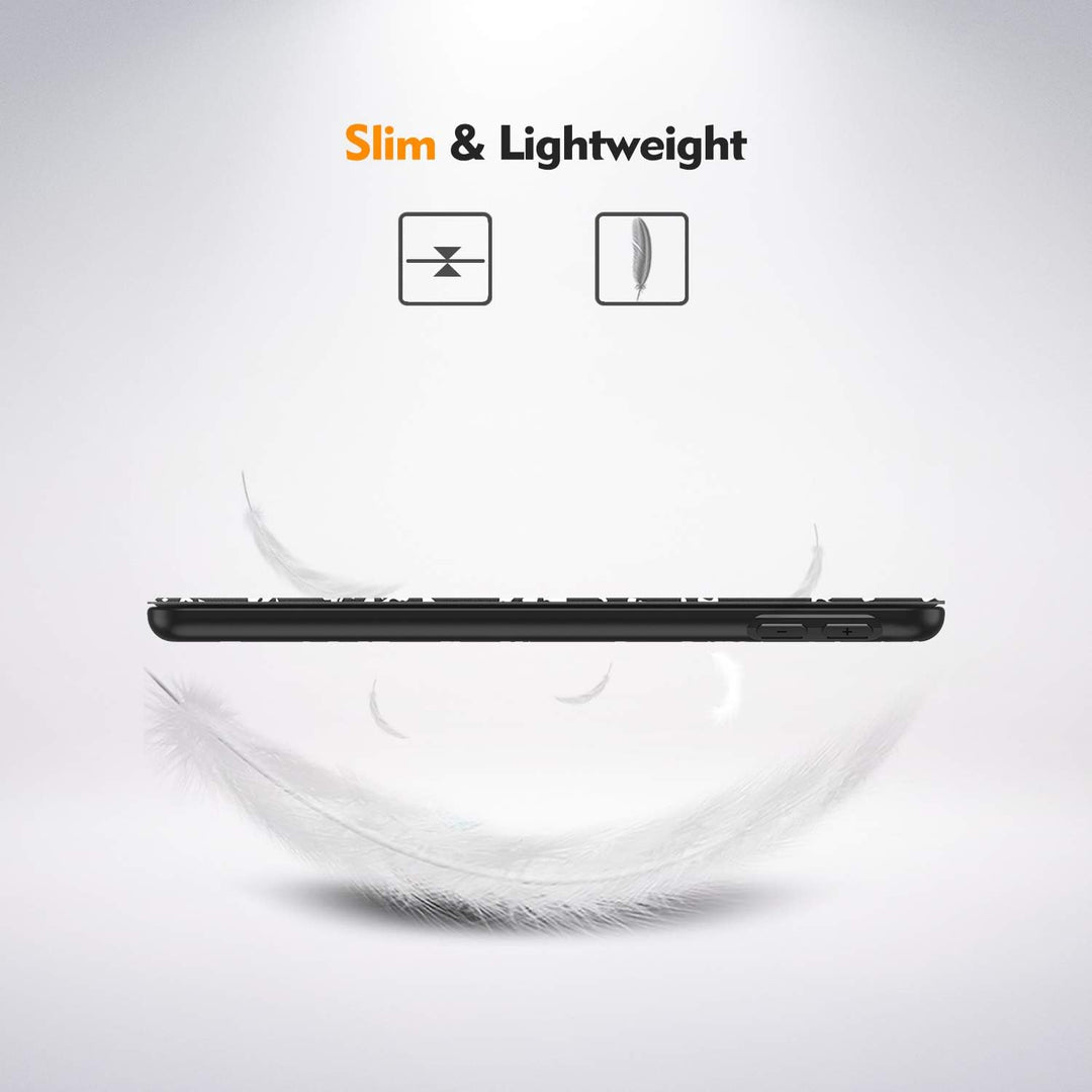 Fintie SlimShell-Schutzhülle für iPad 8. Generation 2020 und 7. Generation 2019, 10,2 Zoll. Mit eing