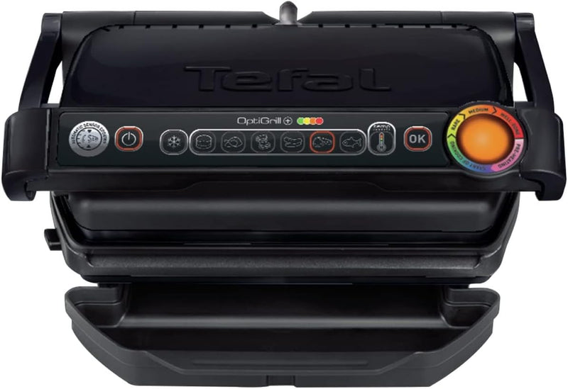 TEFAL GC7128 OPTIGRILL+ Kontaktgrill | 6 Automatikprogramme | Manueller Modus mit 4 Temperaturstufen