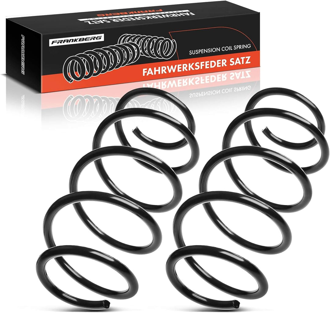 2x Federn Fahrwerksfeder Vorderachse Kompatibel mit Fox 5Z1 5Z3 Schrägheck 1.2L 2005-2011 Replace# 6