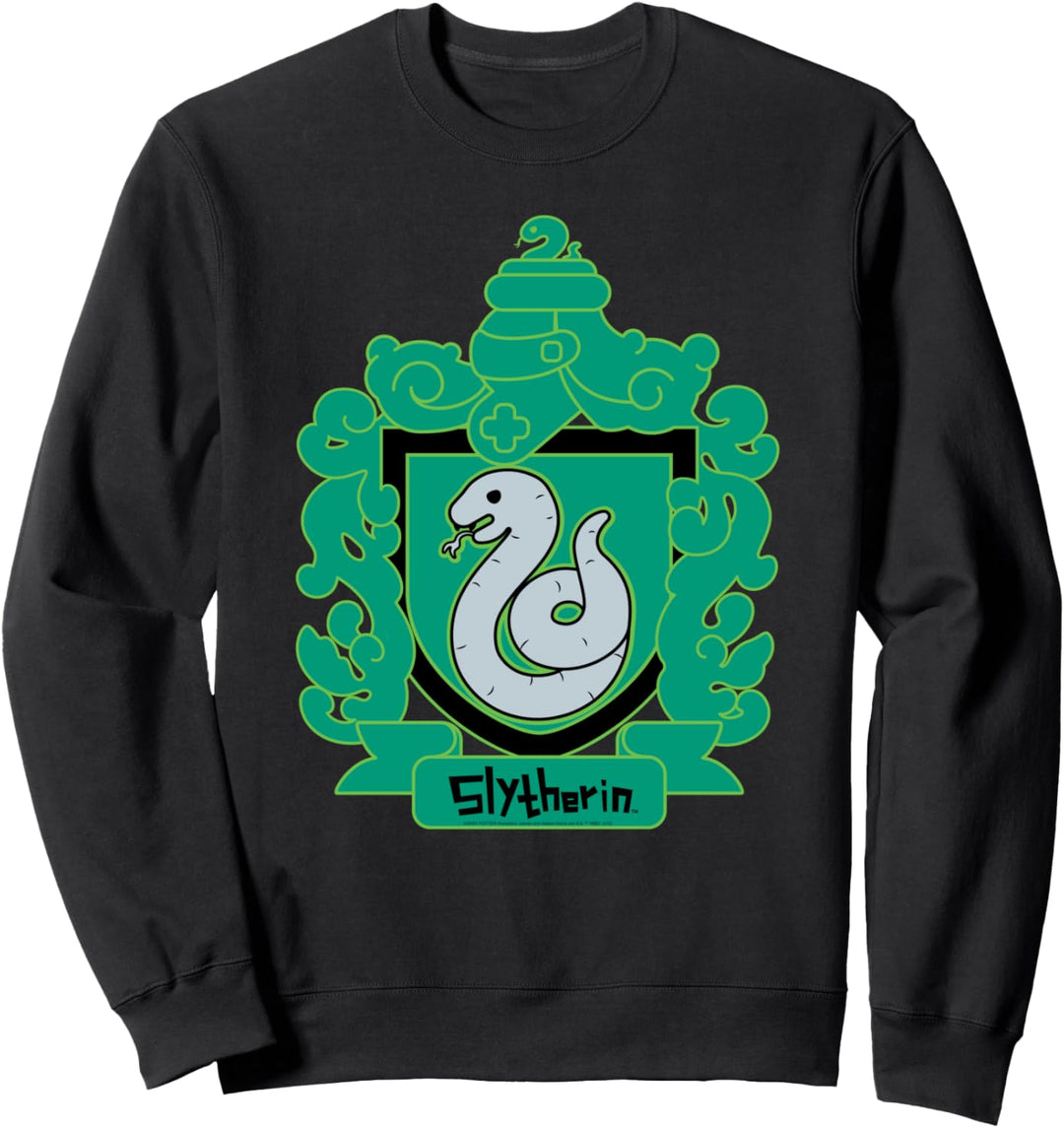 Harry Potter Chibi Slytherin Crest Sweatshirt