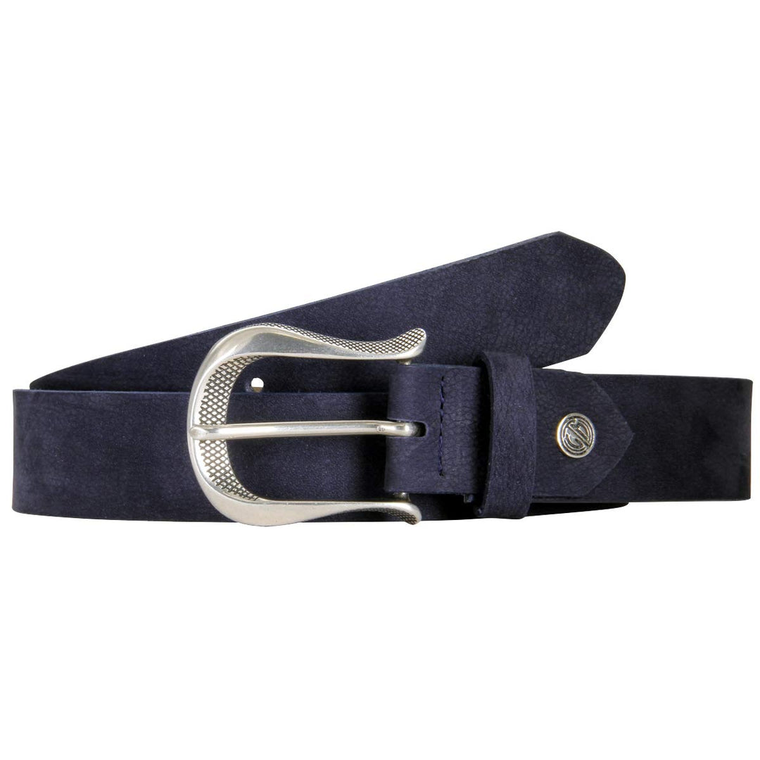Lindenmann Damen Gürtel Waist Size 33.5 IN M EU 85 cm Blau, Waist Size 33.5 IN M EU 85 cm Blau