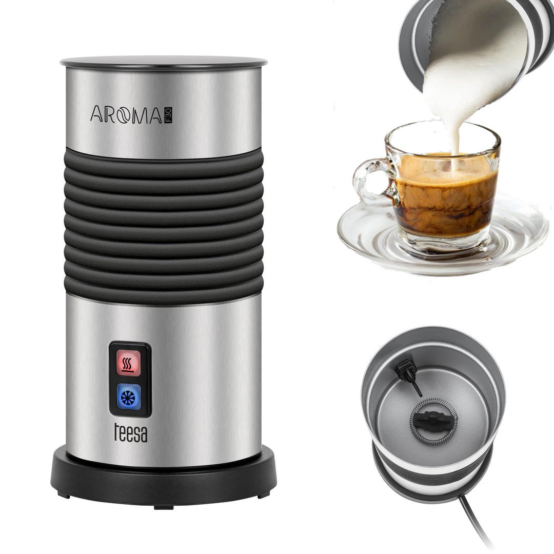 Teesa TSA4003 Automatischer Milchaufschäumer Aroma F30, Antihaftbeschichtung Erhitzen und Aufschäume