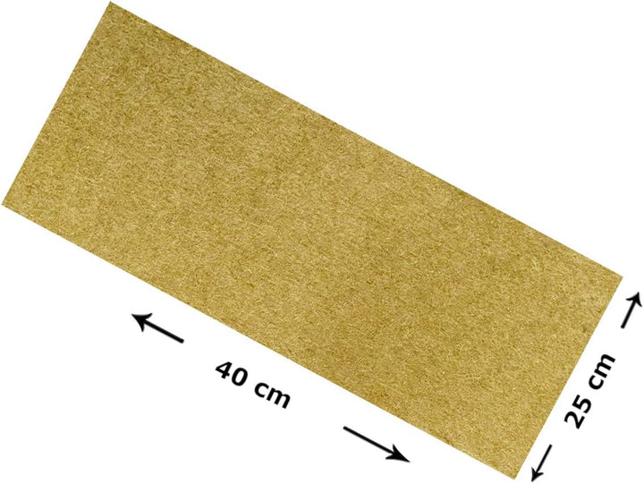 pemmiproducts Nager-Teppich aus 100% Hanf, 40 x 25 cm ca. 10 mm dick, 5er Pack,(EUR 4,18/Stück) Nage