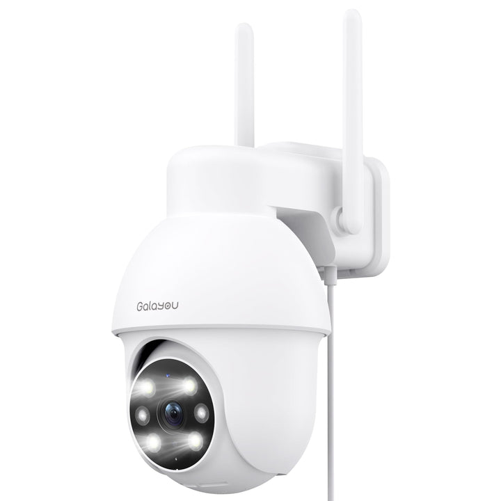 2K Überwachungskamera Aussen,GALAYOU PTZ Outdoor WLAN IP Kamera überwachung aussen, WiFi Dome Camera