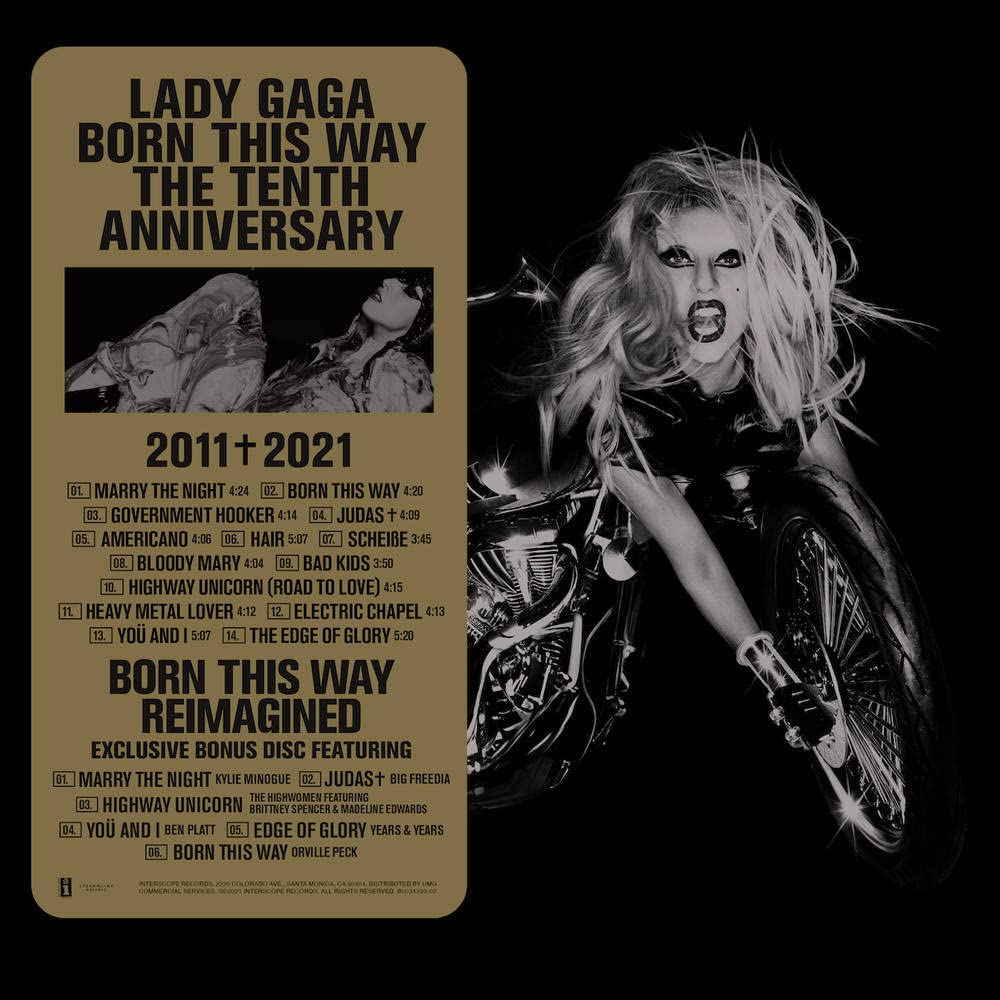Born This Way The Tenth Anniversary (Ltd.3LP) [Vinyl LP], Vinyl
