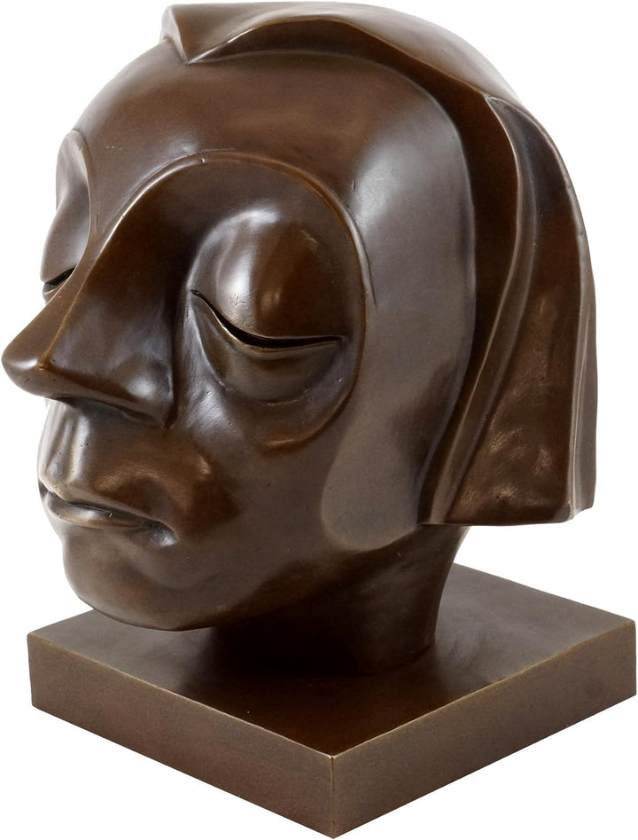 Kunst & Ambiente - Bronzefigur - Kopf des Güstrower Ehrenmals 1927 - Ernst Barlach - Limitiert - Bar