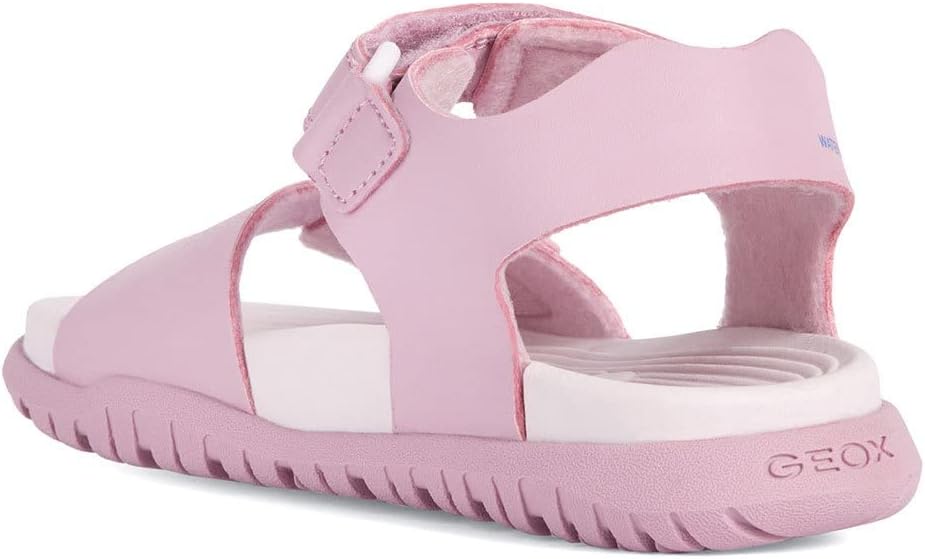 Geox Mädchen J Fommiex Gir Sandal 28 EU Dk Pink Lt Lilac, 28 EU Dk Pink Lt Lilac