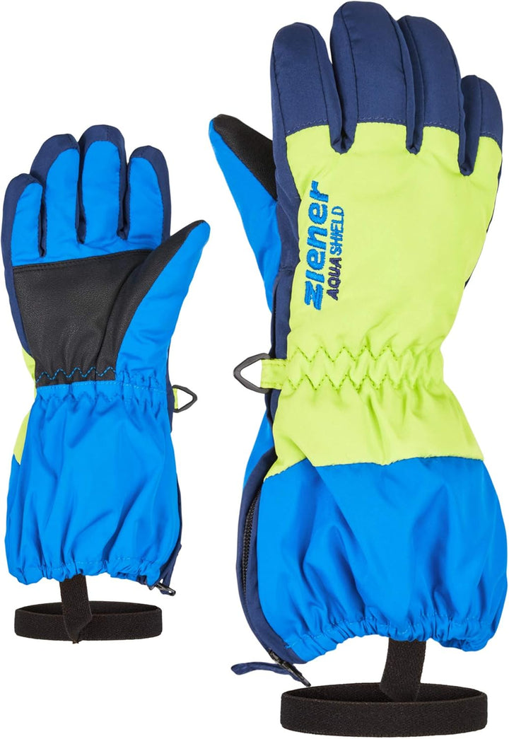 Ziener Baby LEVIO AS Minis glove Ski-Handschuhe/Wintersport | wasserdicht, atmungsaktiv, Dark Purple