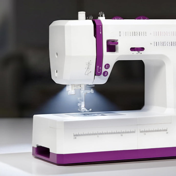 VIOLA Prêt-à-Porter Nähmaschine (Exklusive Edition) Nähmaschine mit 34 Nähprogramme, Servomotor, Näh