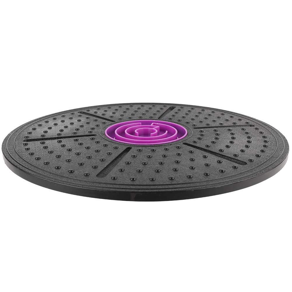 Ejoyous Balance Board, rutschfeste Wackelbrett Lila Labyrinth Balancebrett Gym Fitness Übung Reha-Tr