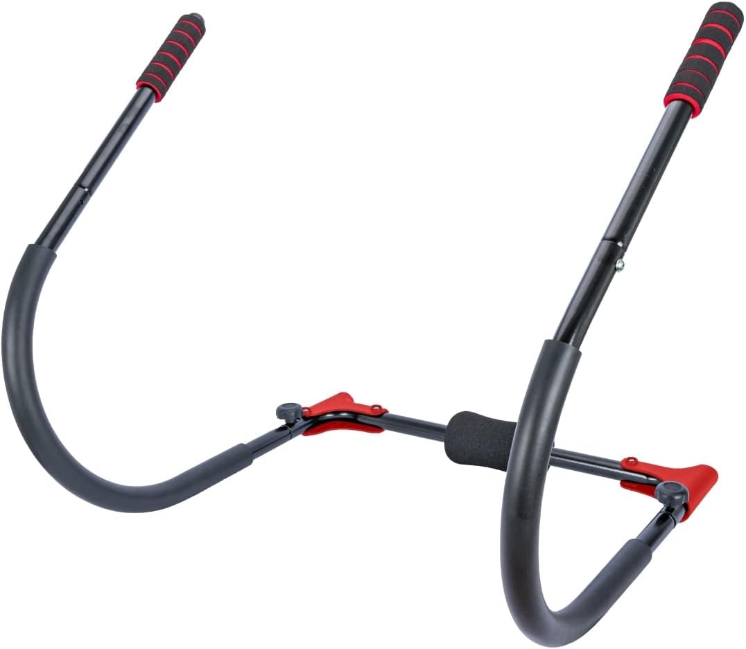 Ultrasport faltbarer AB Trainer Und 3in1 bauchtrainer, für Crunches, Liegestütze & tiefe Kniebeugen,