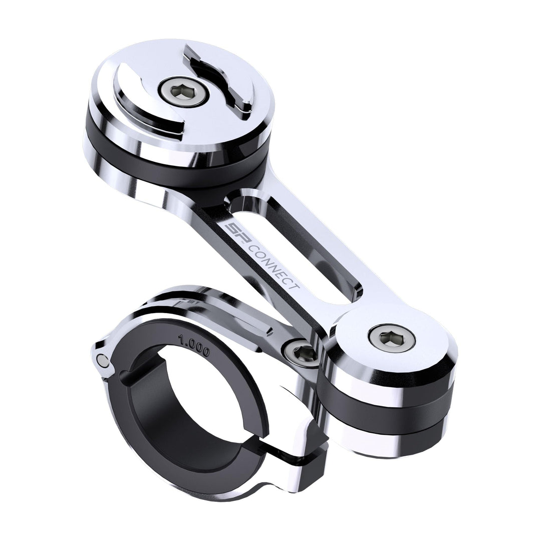 SP Connect Moto Mount Pro Chrome, EH, silber Single, Single