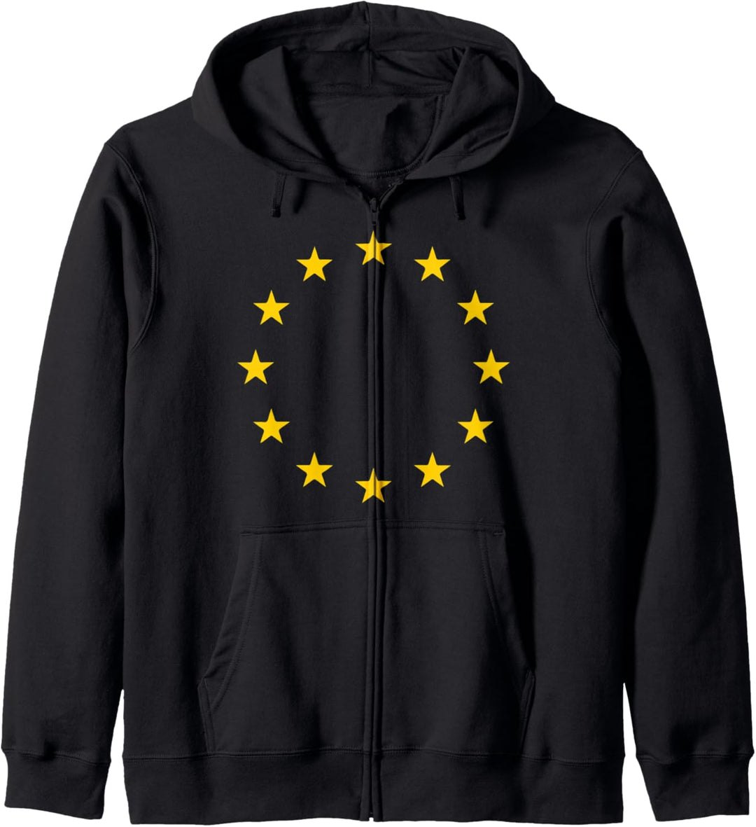 EU-Flagge - Ich liebe Europa - Europäische Union Kapuzenjacke