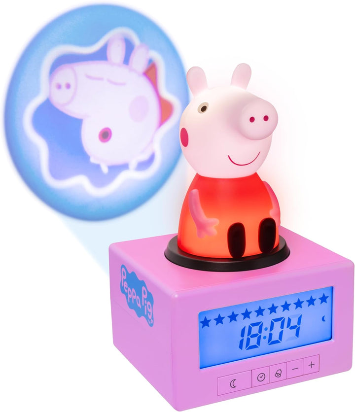 Peppa Pig Paladone Schlaftrainings-Wecker, Mehrfarbig, Einheitsgrösse Cartoon, Cartoon