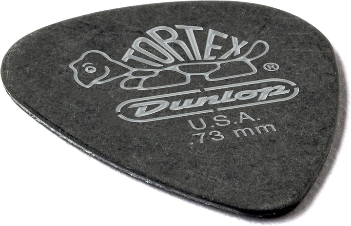 Médiators Jim Dunlop 0,73mm Tortex Pitch Black 0,73mm sachet de 72 Sachet de 72 0,73mm, Sachet de 72