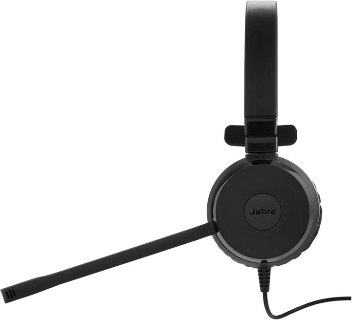 Jabra Evolve 30 II, Microsoft Teams zertifiziertes Mono-Headset mit Anrufsteuerung, Mikrofon mit Ger