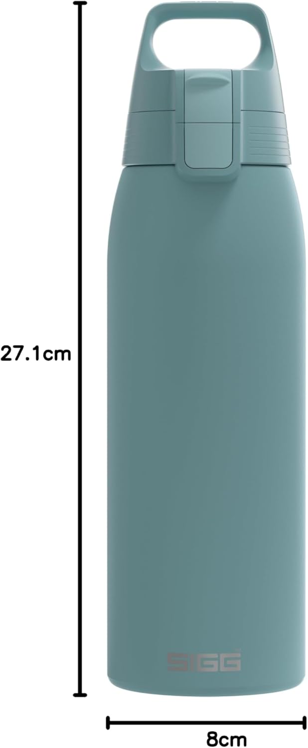 SIGG - Edelstahl Trinkflasche - Shield ONE - Für Kohlensäurehaltige Getränke Geeignet - Auslaufsiche