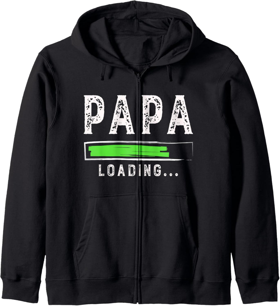 Vatertag Geschenk Werdender Papa Loading Kapuzenjacke
