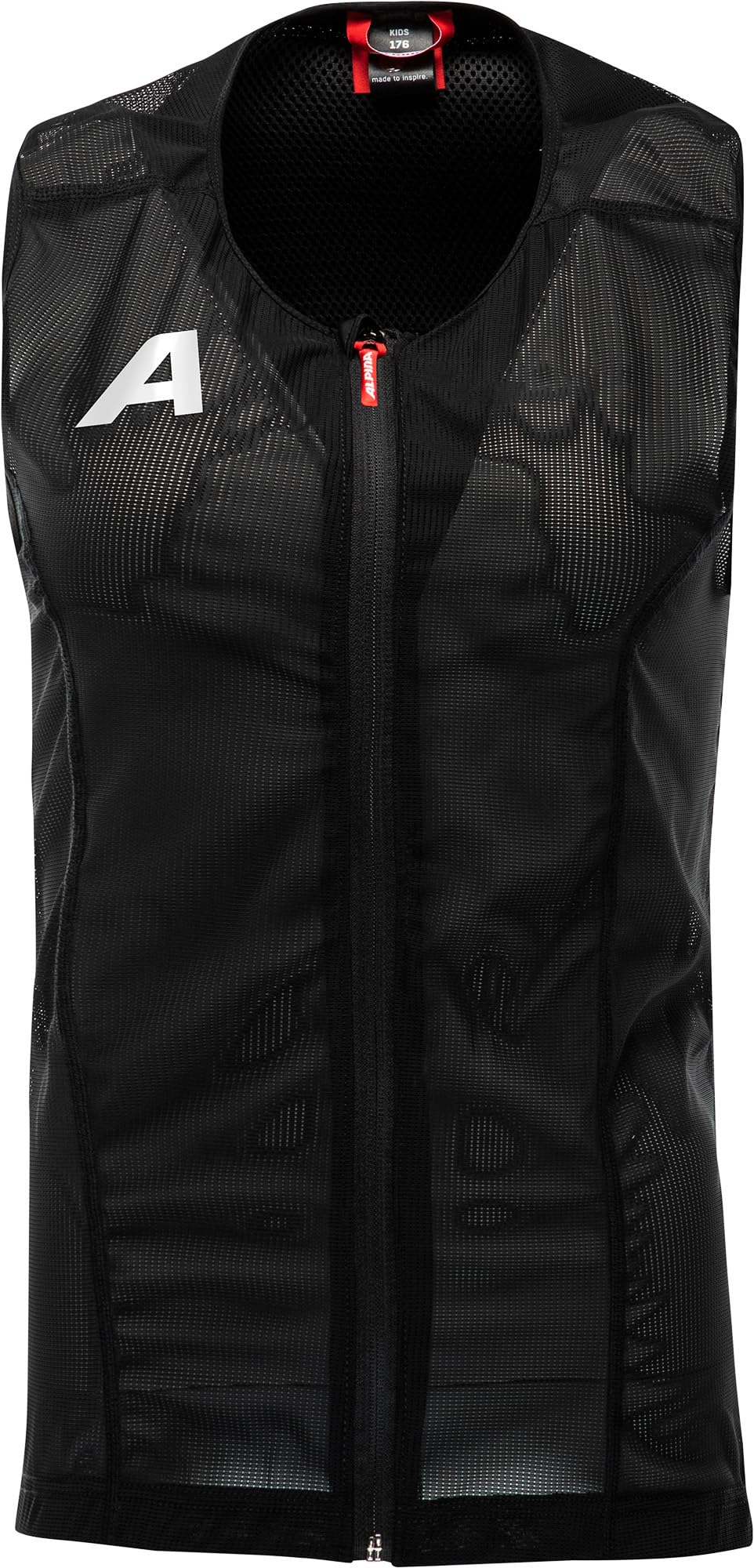 ALPINA PROSHIELD JUNIOR VEST - Flexibler, Atmungsaktiver &amp; Individuell Einstellbarer Rückenprotektor