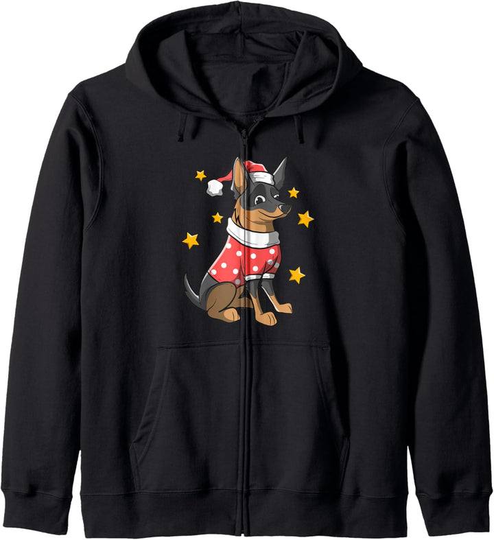 Australischer Weihnachtsrinderhund Kapuzenjacke