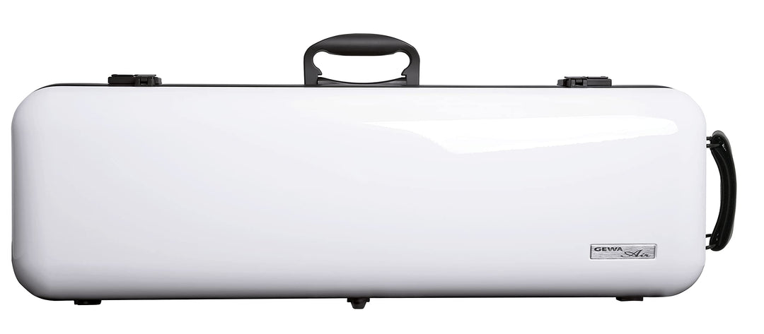 GEWA Violinkoffer AIR 2.1 weiss hochglanz, mit zusätzlichem Seitengriff, Made in Germany weiss mit z