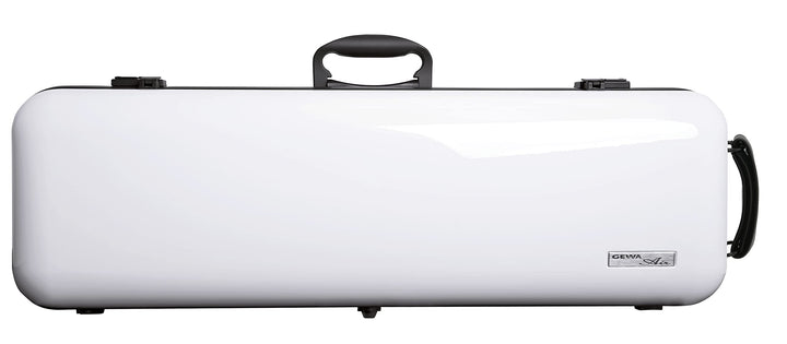 GEWA Violinkoffer AIR 2.1 weiss hochglanz, mit zusätzlichem Seitengriff, Made in Germany weiss mit z