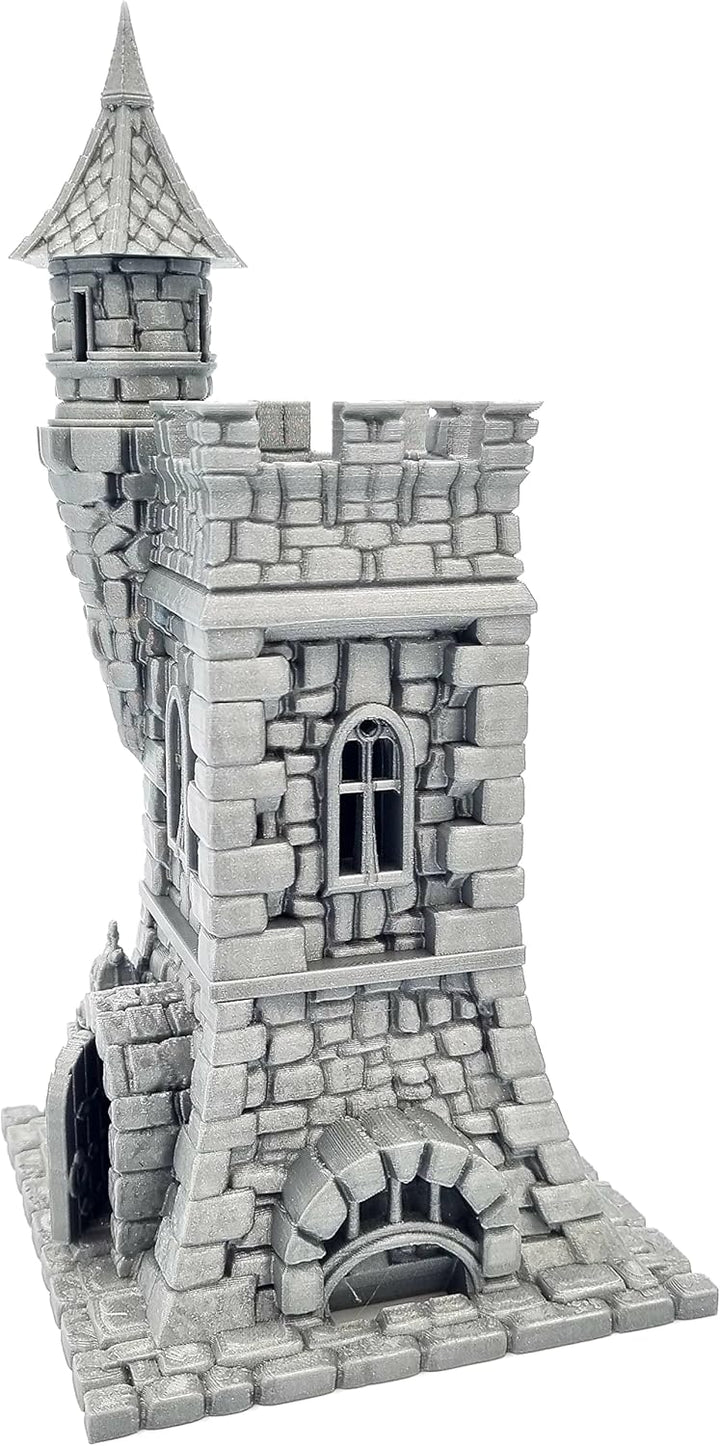 QP3D - Watchman's Tower Wizard's Terrain Scenery for Tabletop & RPG 28-32mm Miniatures Wargame Props