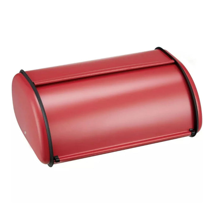 Brotkasten aus Stahl (Rot, Kleine 36cm x 24cm x 15cm) Rot Kleine 36cm x 24cm x 15cm, Rot Kleine 36cm