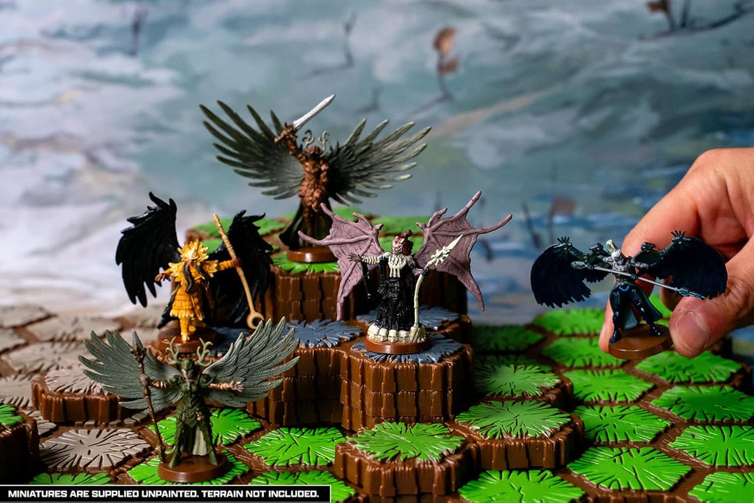 Renegade Game Studios Heroscape: Revna’s Rebuke: Kyrie Warriors Army Expansion, Strategisches Miniat