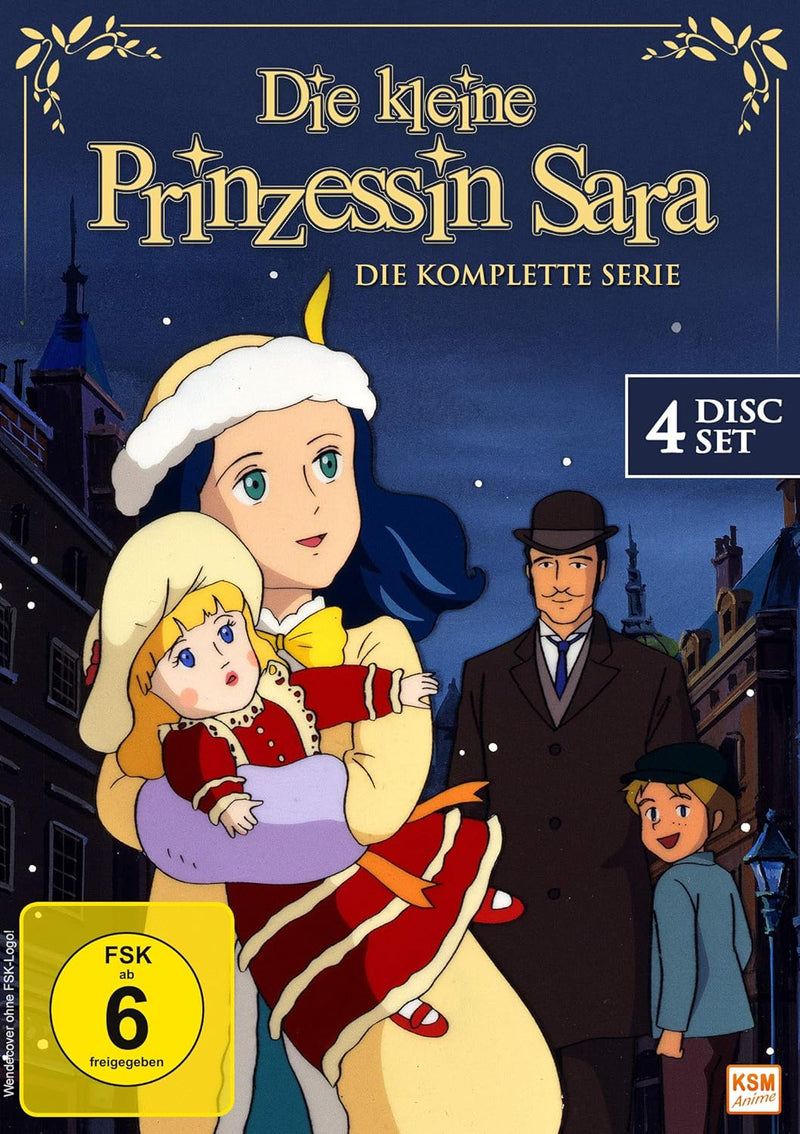Die kleine Prinzessin Sara - Gesamtedition [4 DVDs], DVD
