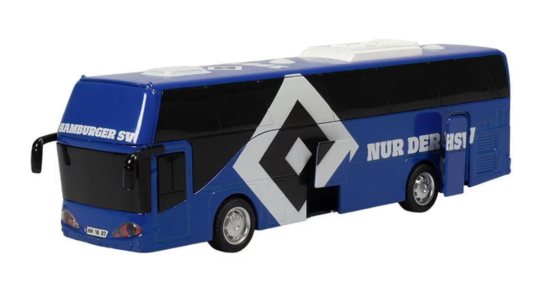 Hamburger SV HSV Mannschaftsbus, 20 x 4 x 6 cm, Metall