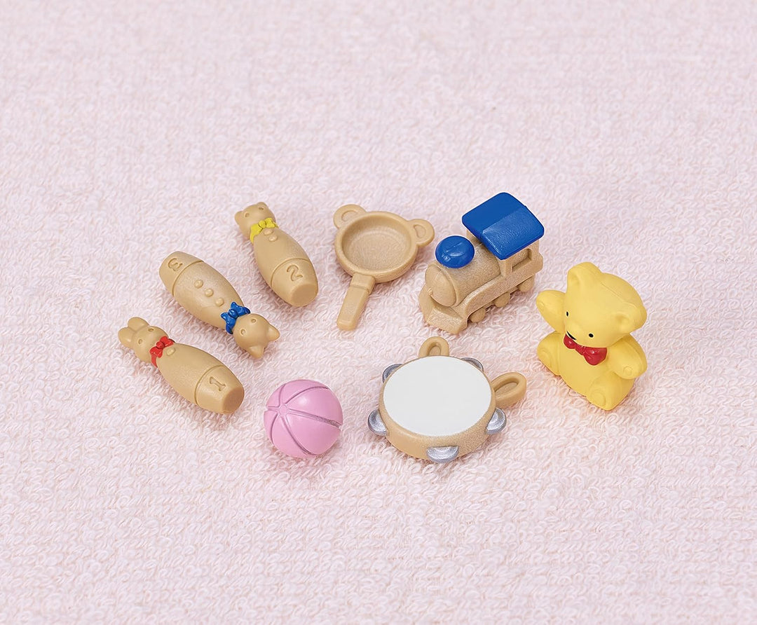 Sylvanian Families 5709 Baby's Toy Box -Snow Rabbit & Panda Babies-