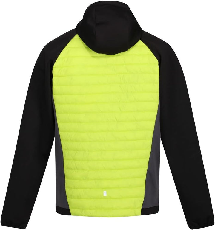 Regatta Herren Andreson VII Hybrid Hybridjacke, Schwarz, XXL XXL Bright Kiwi, XXL Bright Kiwi