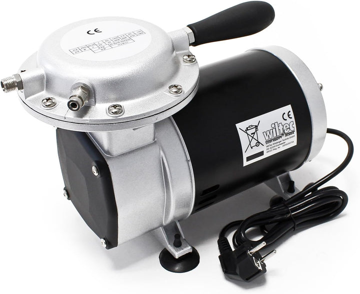 Wiltec Unterdruck Membranpumpe 128-135 l/min AS29 ölfrei Klimaanlage