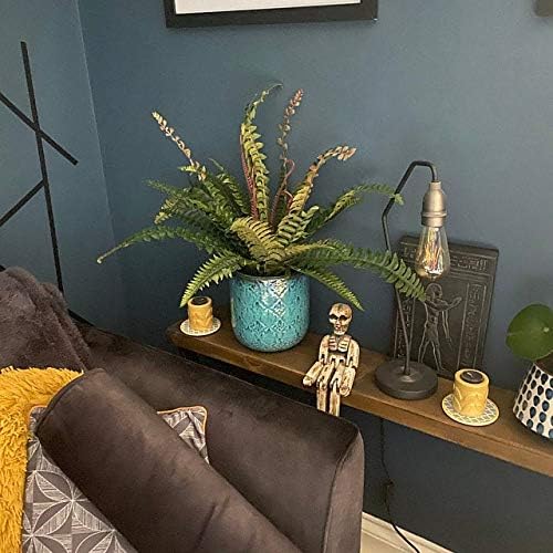Leaf Kunstpflanze Boston Farn, Kunststoff, 60 cm, Schwarz, LEAF-7104 60cm Boston Fern 60cm Boston Fe