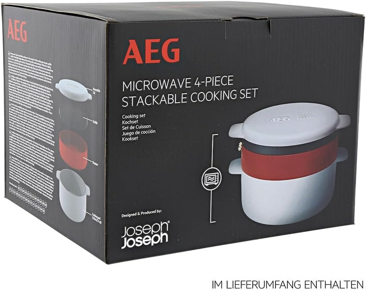 AEG Einbau-Mikrowelle Serie 6000 mit Steam Set - 60 cm - 17 L Garraum - Touch-Bedienung - Display mi