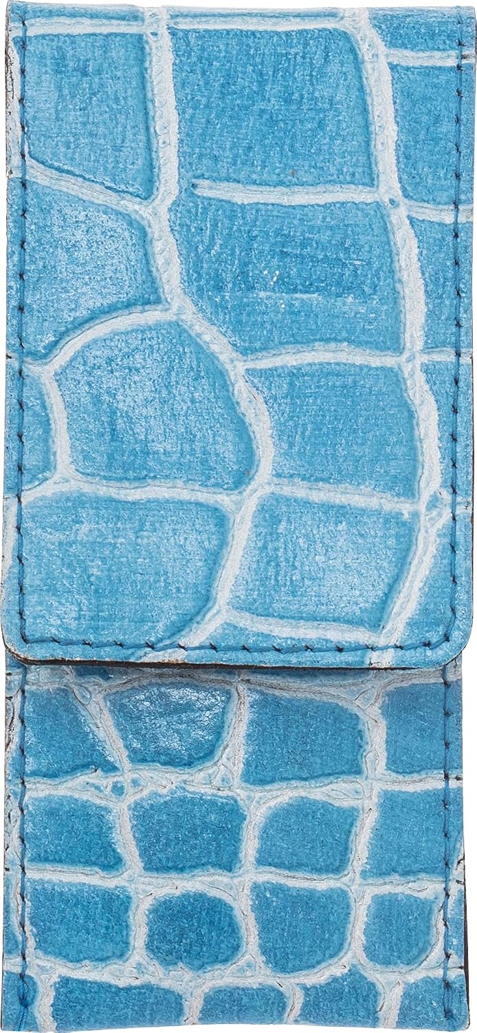 nippes Solingen Maniküre Set Blau, 3-tlg., Rindsleder-Etui, Made in Germany