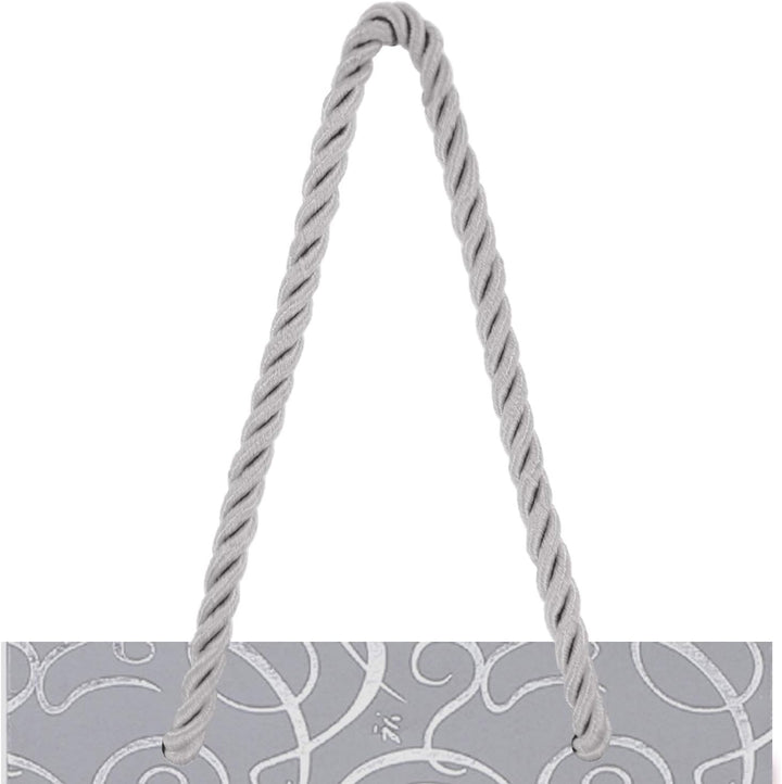 10-er Packung Geschenktüten silber Flaschentüten für Wein und auch für Sekt oder Champagner 36x12x10