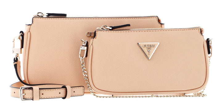 Guess Noelle DBL Pouch Crossbody apricot cream