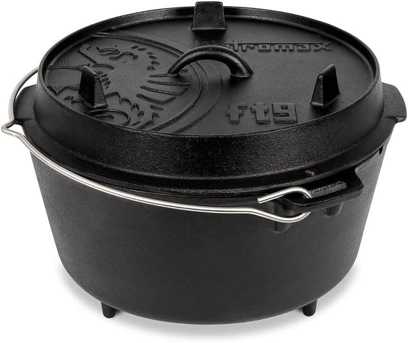 Petromax Feuertopf (Dutch Oven) (ft9, mit Standfüssen) mit Standfüssen