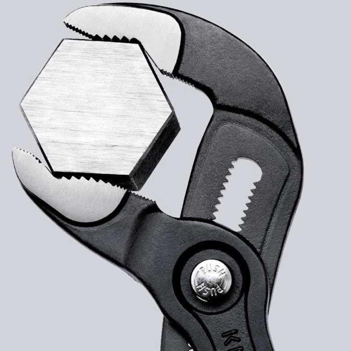 Knipex Zangen-Set (SB-Karte/Blister) 00 31 20 V01 & Cobra® Wasserpumpenzange, 150 mm, Muttern bis 30