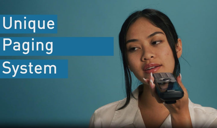 Snom M55 DECT Mobilteil mit Ladeschale, 2,4 Farbdisplay, Schnurlos, OTA Updates, Gürtel-Clip, Intui