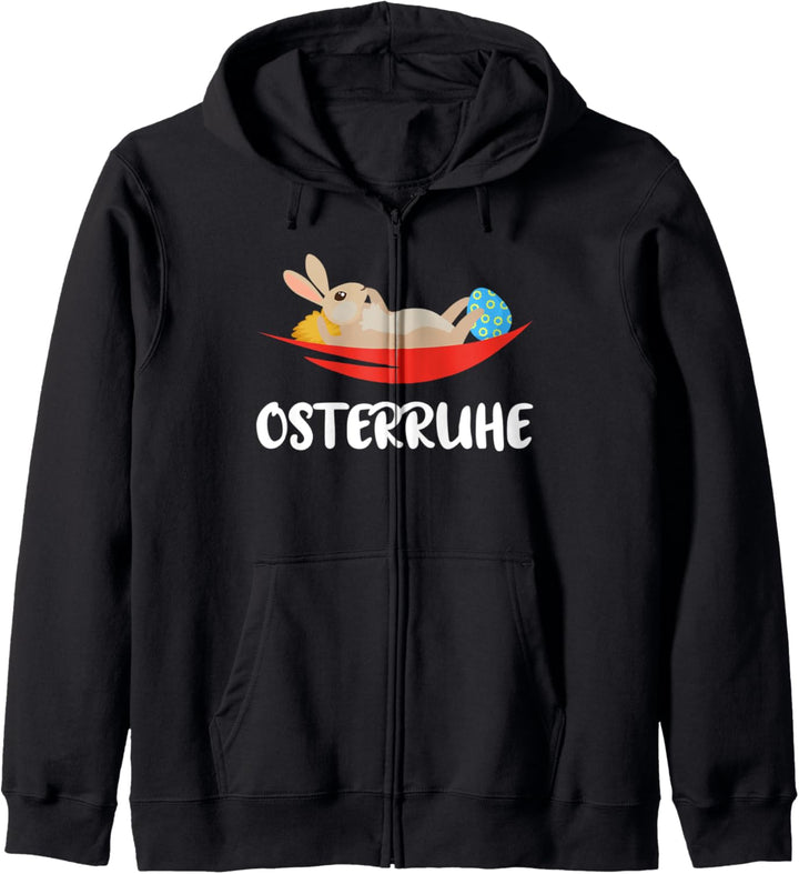 Oster-Ruhe Ostern Ruhe Osterruhe Kapuzenjacke