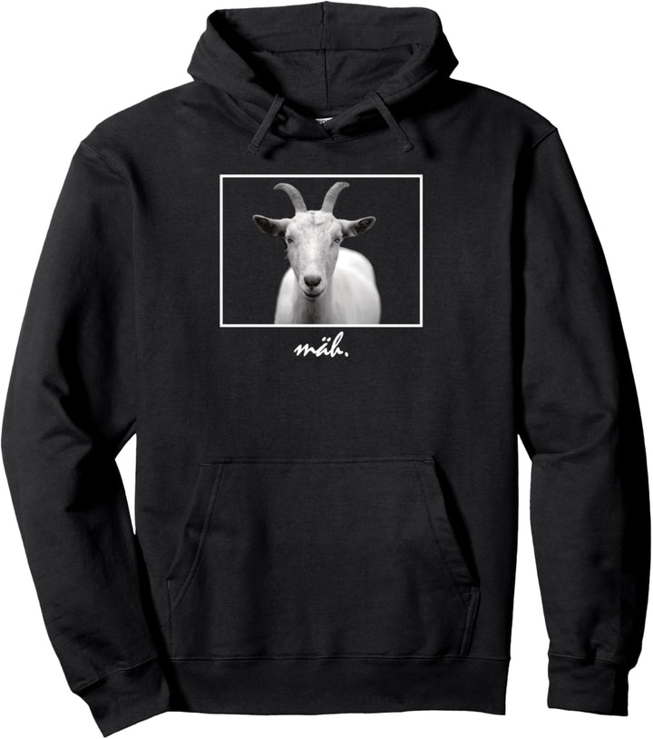 Lustig Ziege mäh Pullover Hoodie
