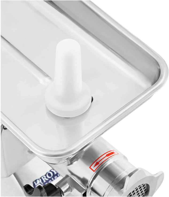 Royal Catering RCFW-120PRO Fleischwolf Wurstmaschine Fleischmaschine (elektrisch, 120kg/h, 850 W, 2