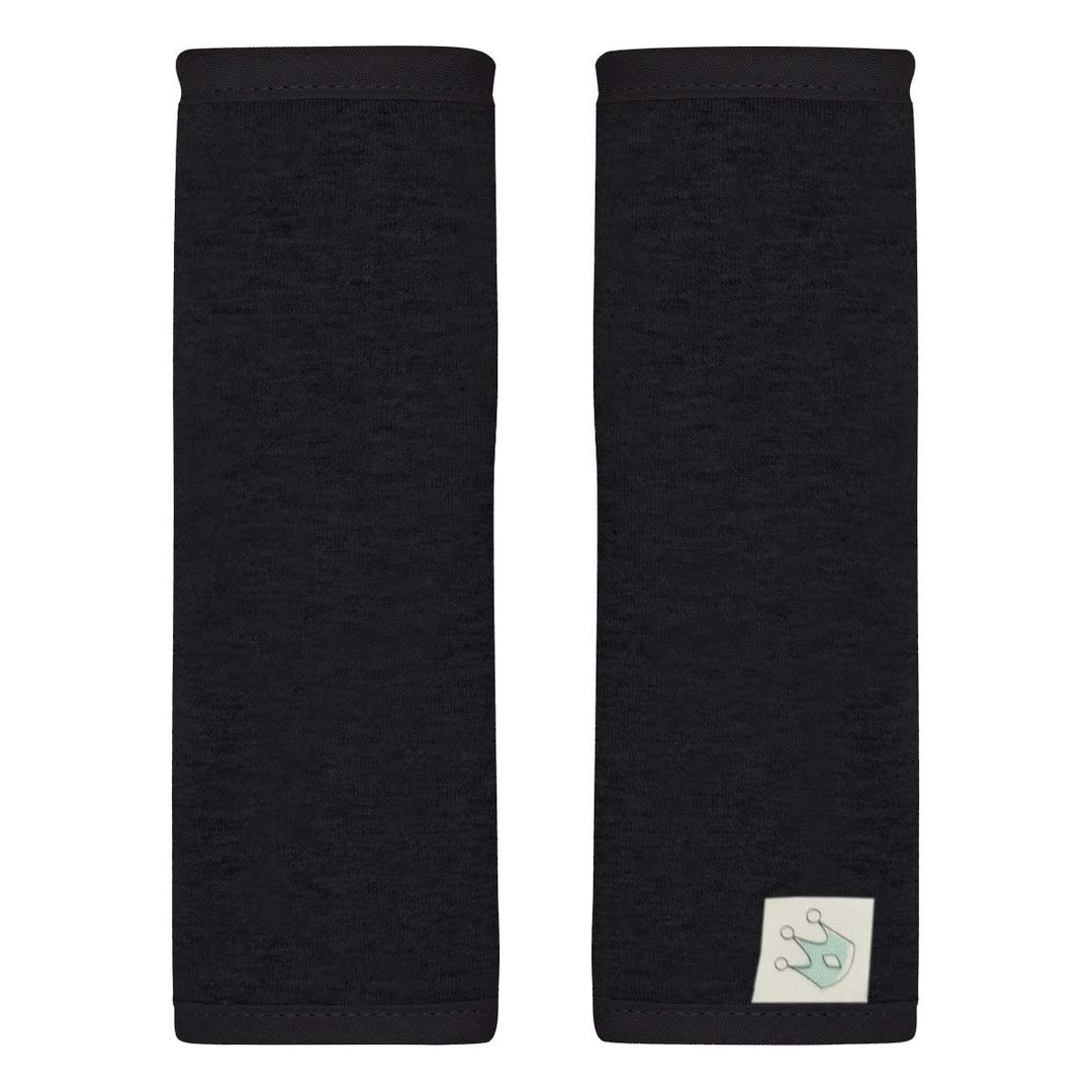 JYOKO KIDS Gurtpolster Universal für Babyschale, Buggy, Autositz (17 x 18, Black Series) Black Serie