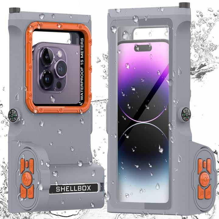 Universal wasserdichte Handyhülle,Wasserfeste Handytasche Handyschutz Cover Waterproof Case für Univ