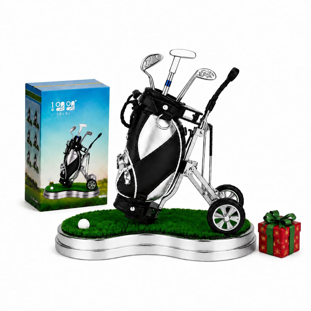 10L0L Golf-Stifthalter mit 3 Stiften für Golfschläger – einzigartiges Geschenk für Golffans und Koll