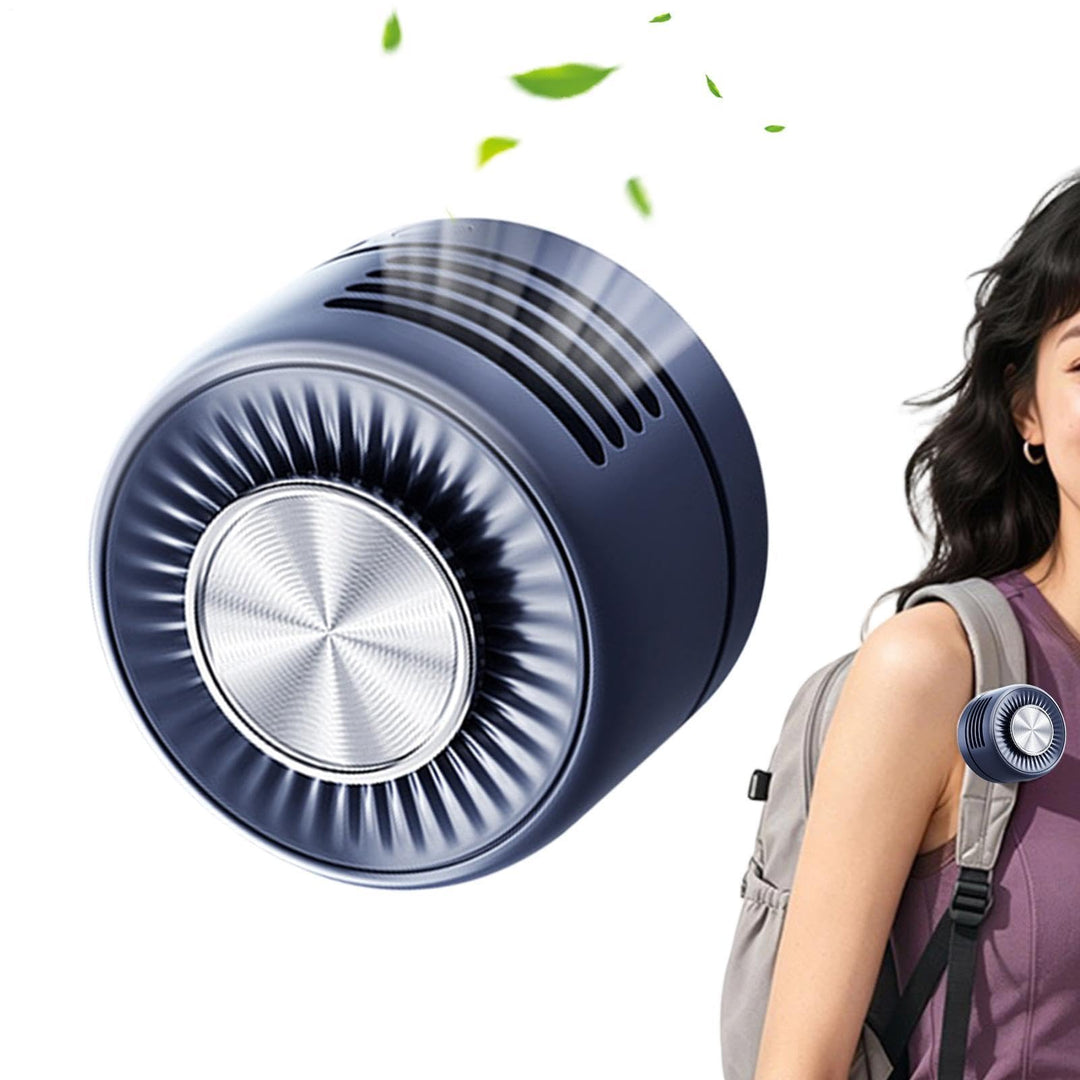 Tragbarer Ventilator mit Clip, 3 Geschwindigkeitsstufen, leise, wiederaufladbar, Mini-Ventilator mit